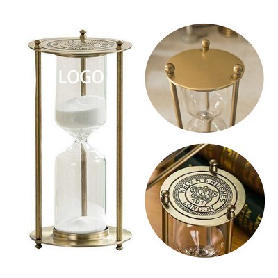 15 Minute Mini Metal Hourglass