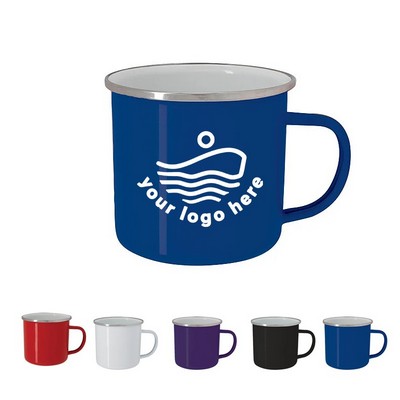 12oz Sublimation Enamel Camping Mug