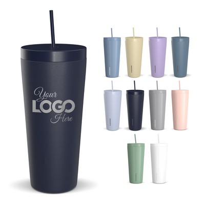 HYDRAPEAK 25oz Traveler Tumbler with Handle and Straw Lid